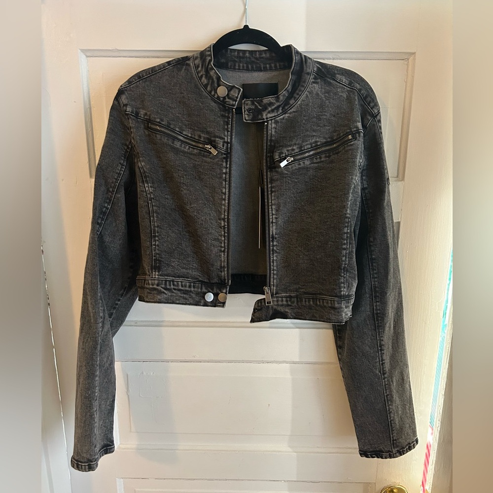 Women's Black Denim Jacket